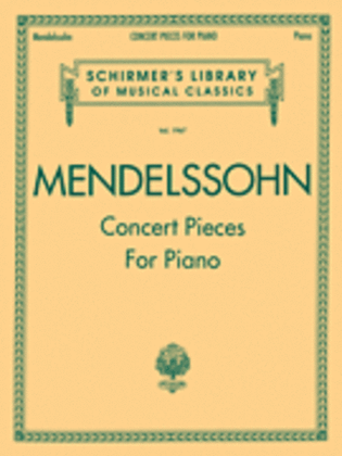 Book cover for Concert Pieces for Piano