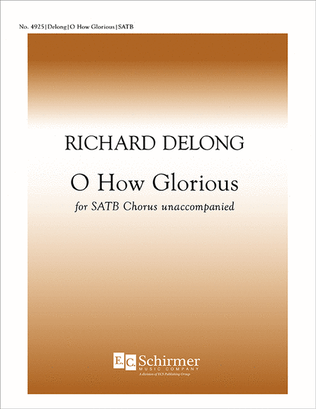 Book cover for O How Glorious