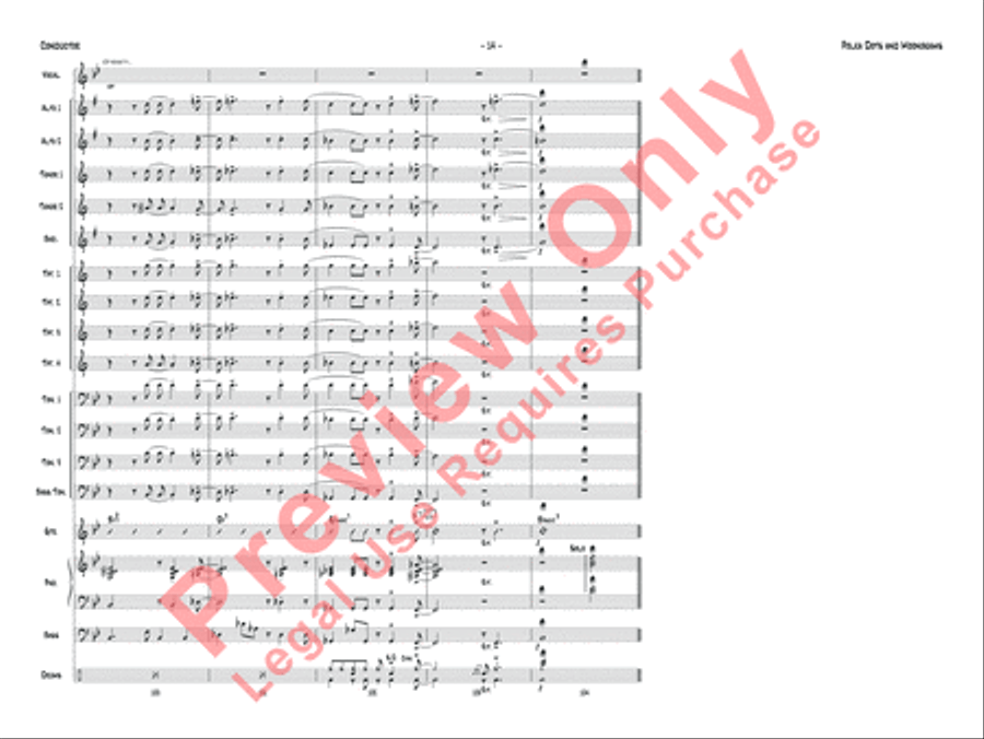 Polkadots and Moonbeams Jazz Ensemble scores gallery preview page 33