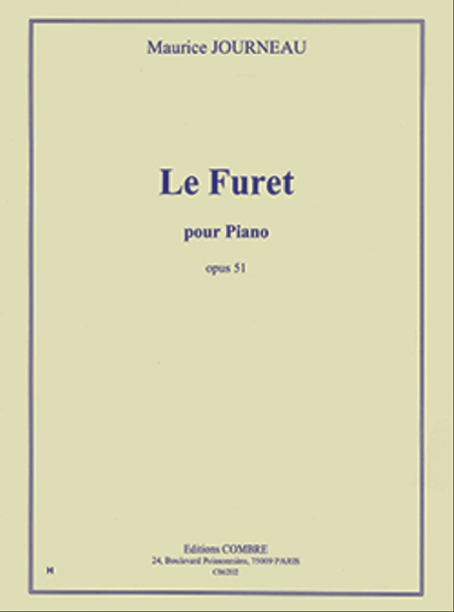 Le Furet Op. 51 Piano Solo scores gallery preview page 1