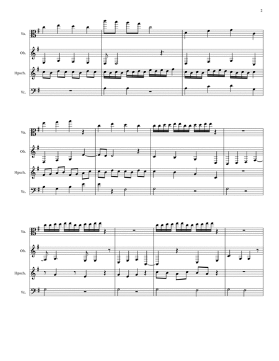 Natur und Kunst Large Ensemble scores gallery preview page 2