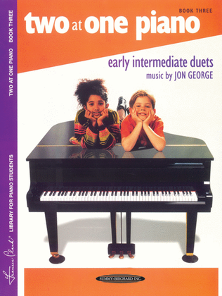 Book cover for Two at One Piano, Book 3