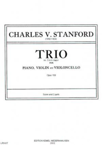 Trio no. 3 in A major