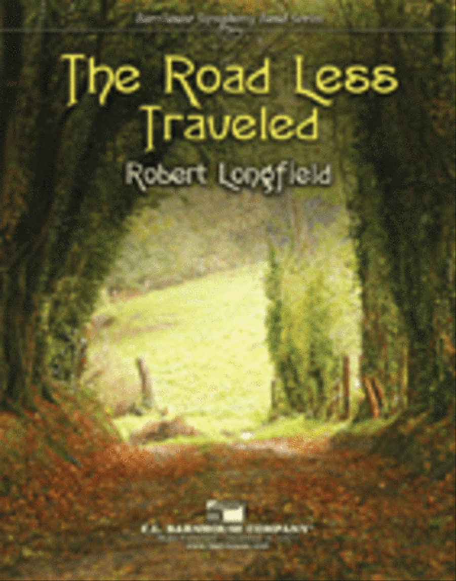 The Road Less Traveled Concert Band scores gallery preview page 1