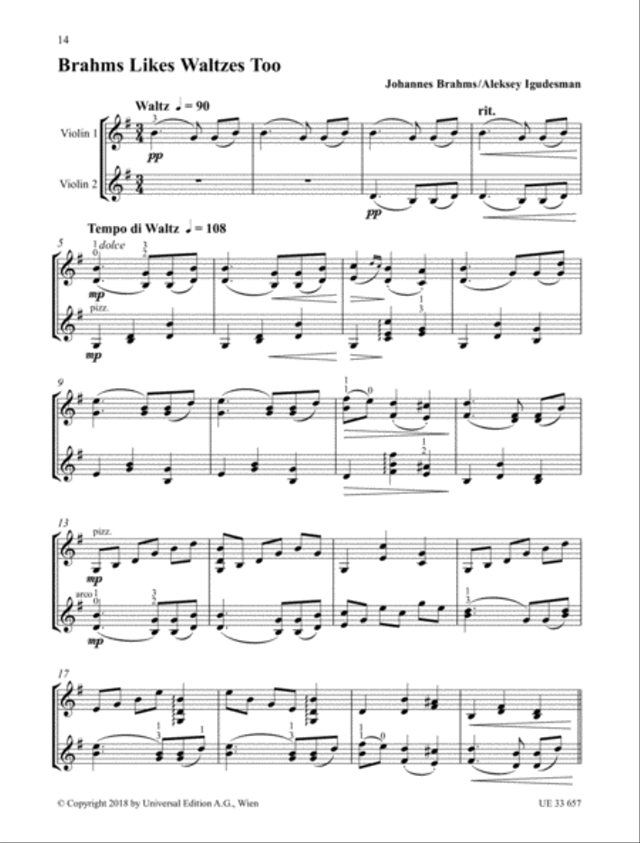 Waltz & More Violin scores gallery preview page 6