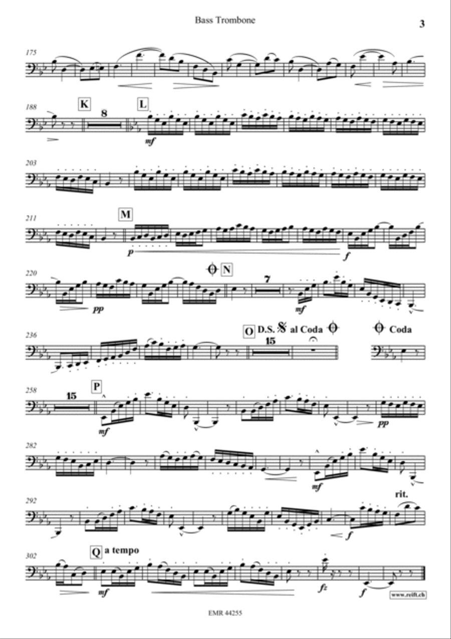 Walzer Arie No. 2 Walzer Arie No. 2 Trombone scores gallery preview page 4