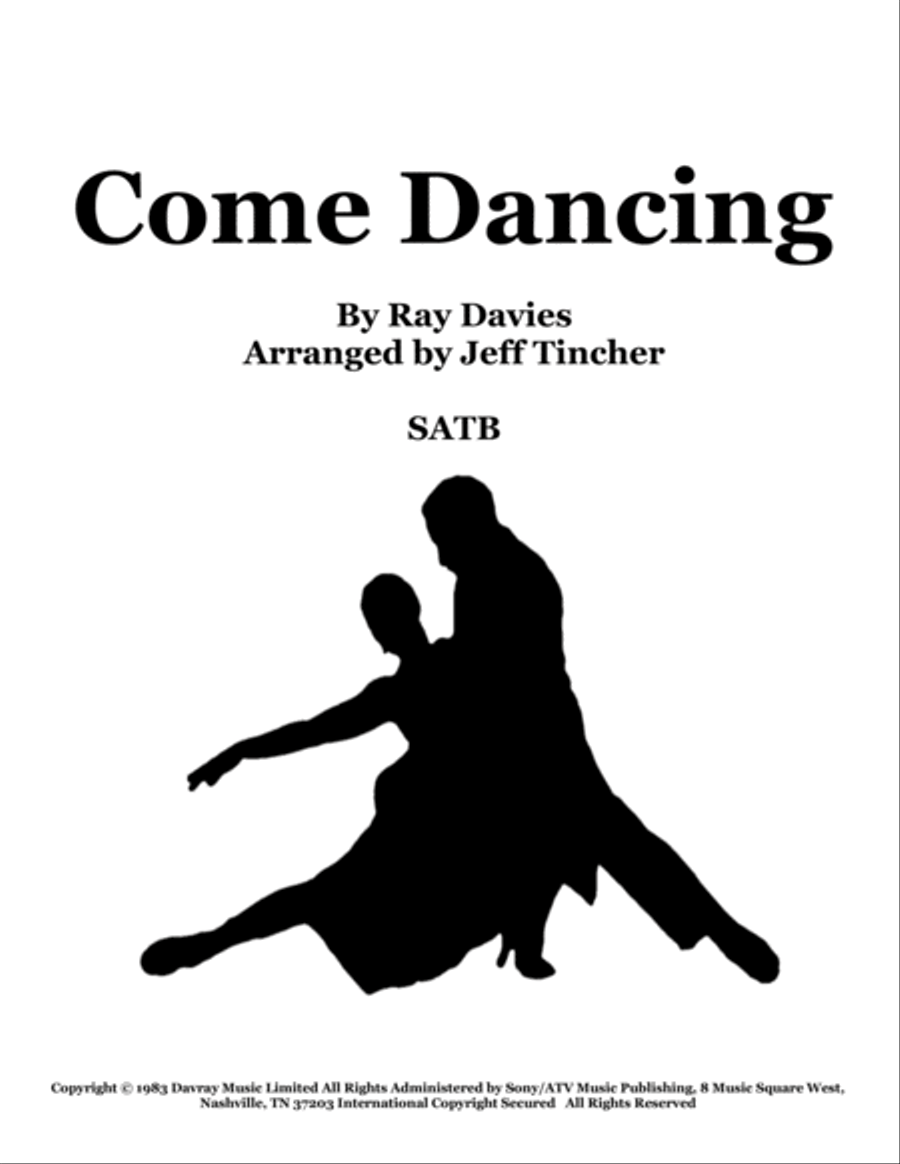 Come Dancing Come Dancing 4-Part scores gallery preview page 1