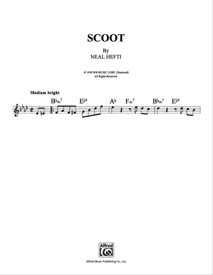 Scoot School and Community scores gallery preview page 1