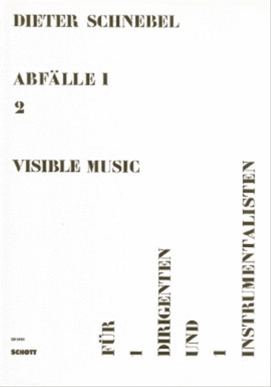 Visible Music Visible Music Performance Score scores gallery preview page 1