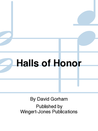 Halls Of Honor - Full Score