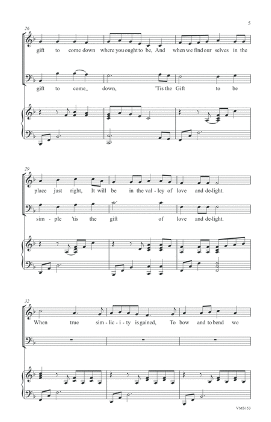 America, Land That I Love 4-Part scores gallery preview page 9
