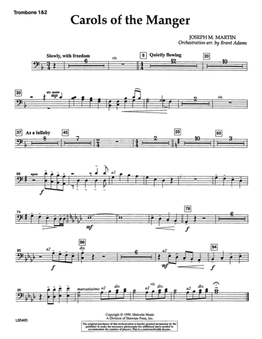 Canticle Of Joy - Trombone 1 & 2