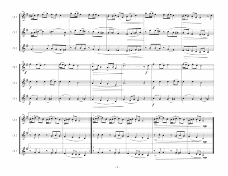 Announcement (Clarinet Trio) image number null