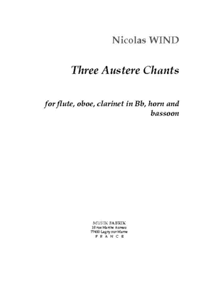 Three Austere Chants