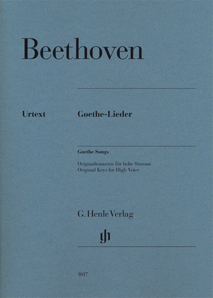 Book cover for Ludwig van Beethoven – Goethe Songs