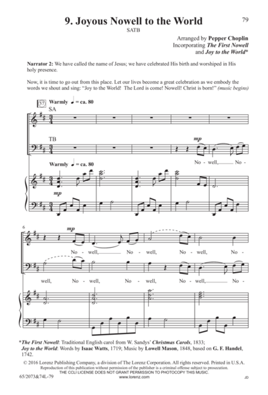 Go Sing It on the Mountain - SATB Score with Performance CD 4-Part scores gallery preview page 29
