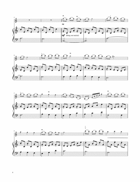 Five Christmas Carols for Solo Violin with Piano Accompaniment image number null