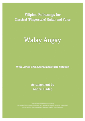 Walay Angay (Fingerstyle Guitar with TAB)