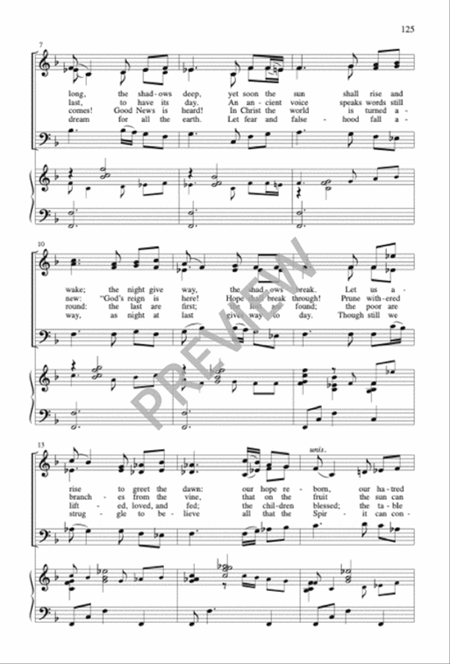 Sing No Empty Alleluias Sacred scores gallery preview page 111