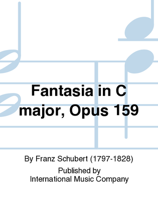 Book cover for Fantasia In C Major, Opus 159