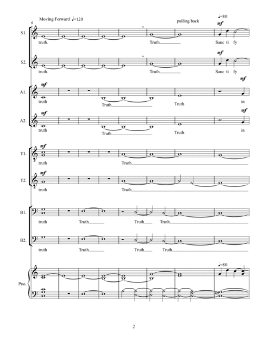 Sanctify Choir scores gallery preview page 2