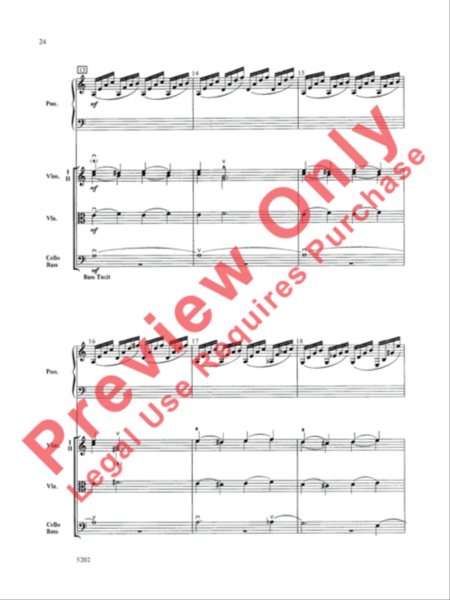 Carnival of the Animals Carnival of the Animals String Orchestra scores gallery preview page 25