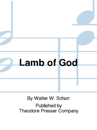 Book cover for Lamb of God