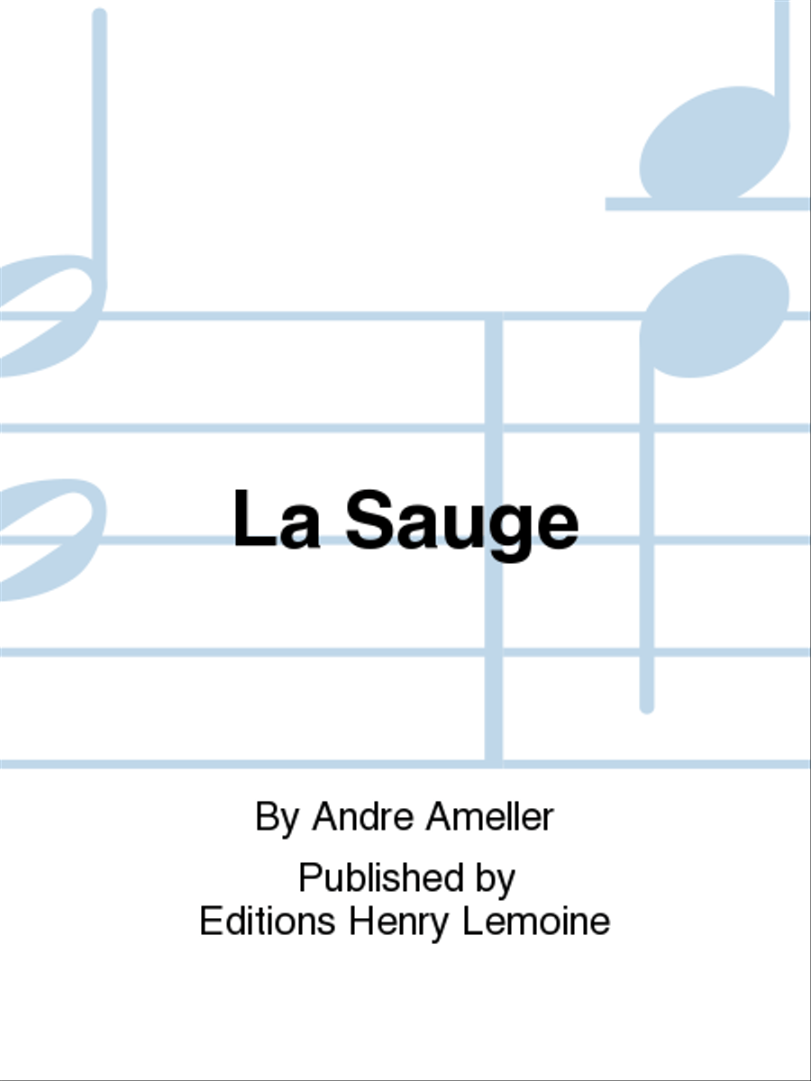 La Sauge La Sauge Piano Accompaniment scores gallery preview page 1