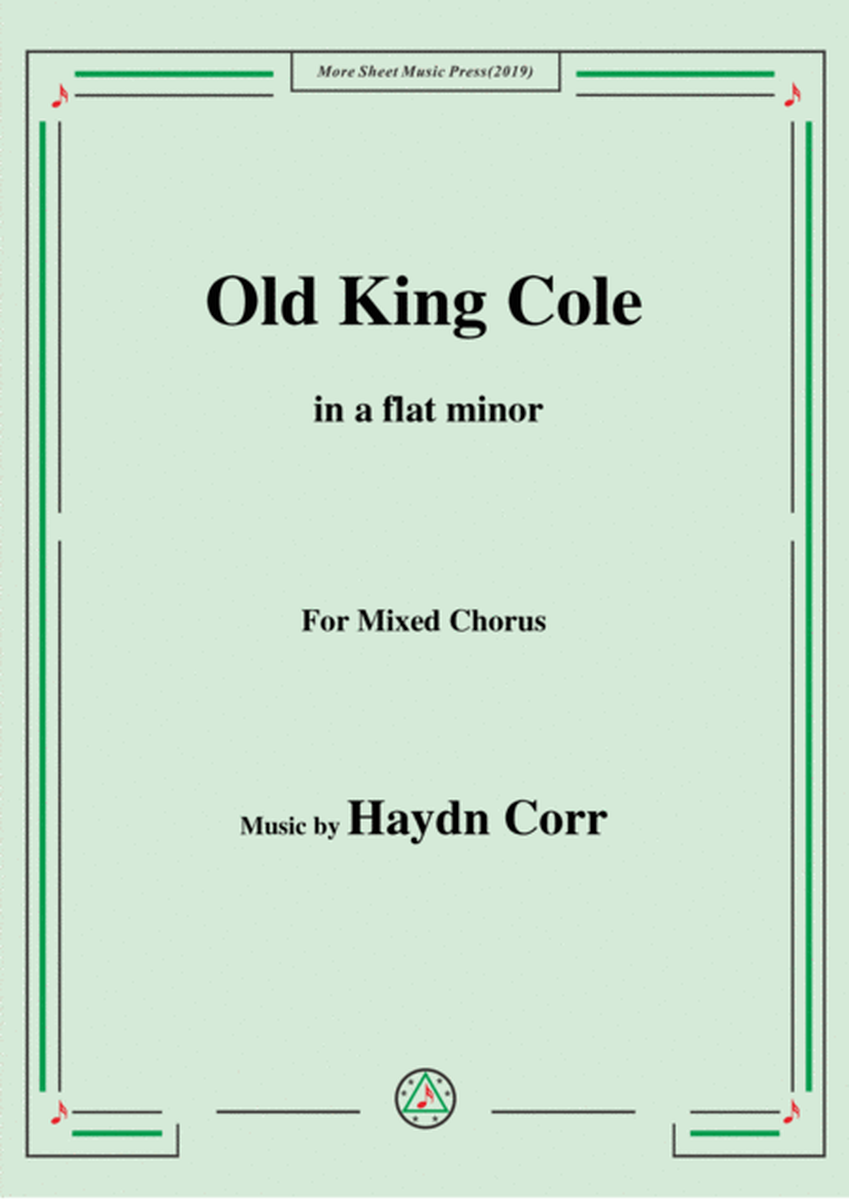 Haydn Corri-Old King Cole,in a flat minor,for Mixed Chorus image number null