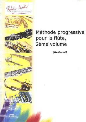 Book cover for Methode progressive pour la flute, 2eme volume