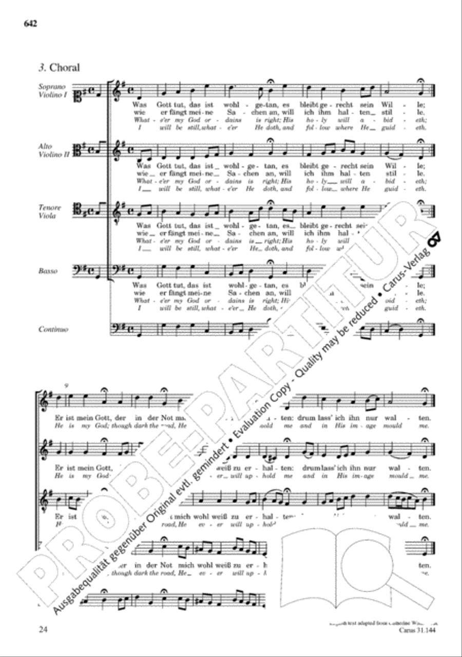 The Complete Sacred Vocal Works (Das geistliche Vokalwerk) Voice scores gallery preview page 641