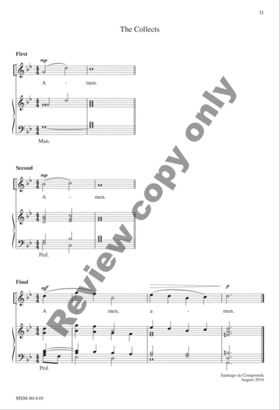 Evensong Unison Choir scores gallery preview page 44