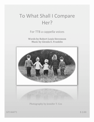 Book cover for To What Shall I Compare Her?