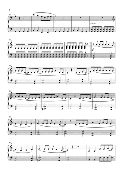 Bad Romance (Easy Piano) image number null