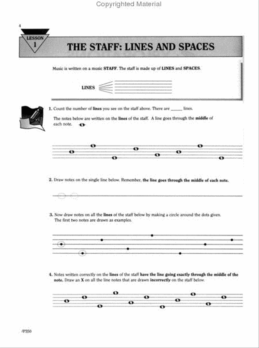 Explorations in Music, Book 1 (Book & online audio) Piano Method scores gallery preview page 2
