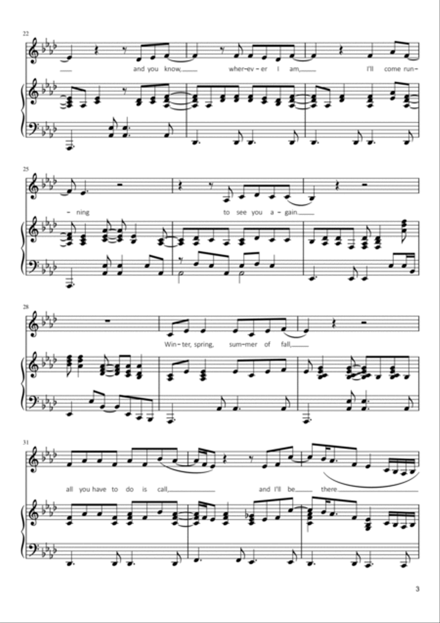 You've Got A Friend Voice scores gallery preview page 3