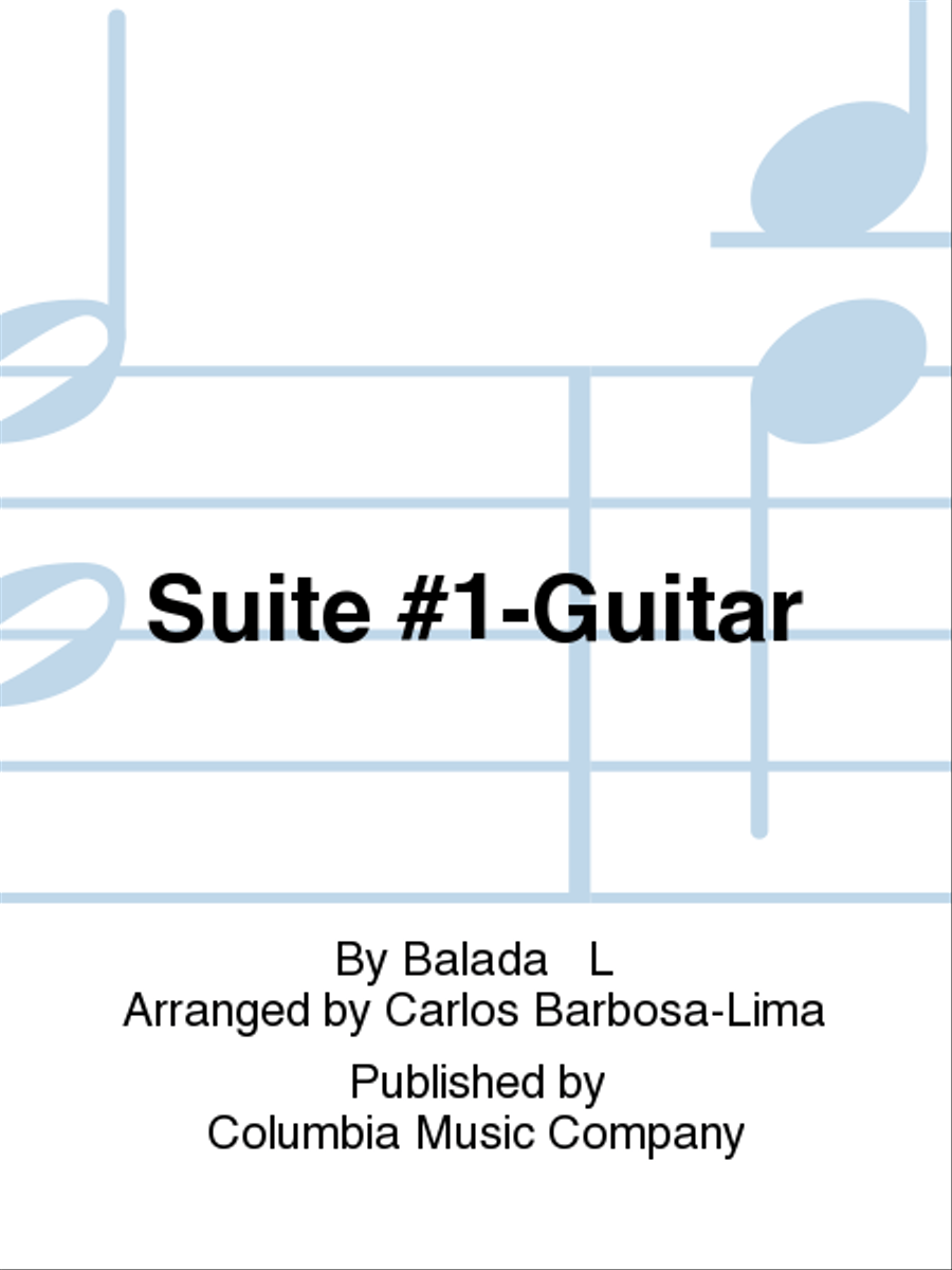 Suite No. 1 Chamber Music scores gallery preview page 1