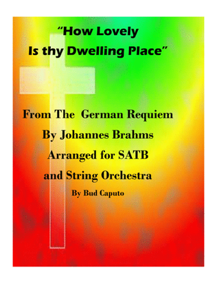 Book cover for How Lovely Is Thy Dwelling Place for SATB and Strings