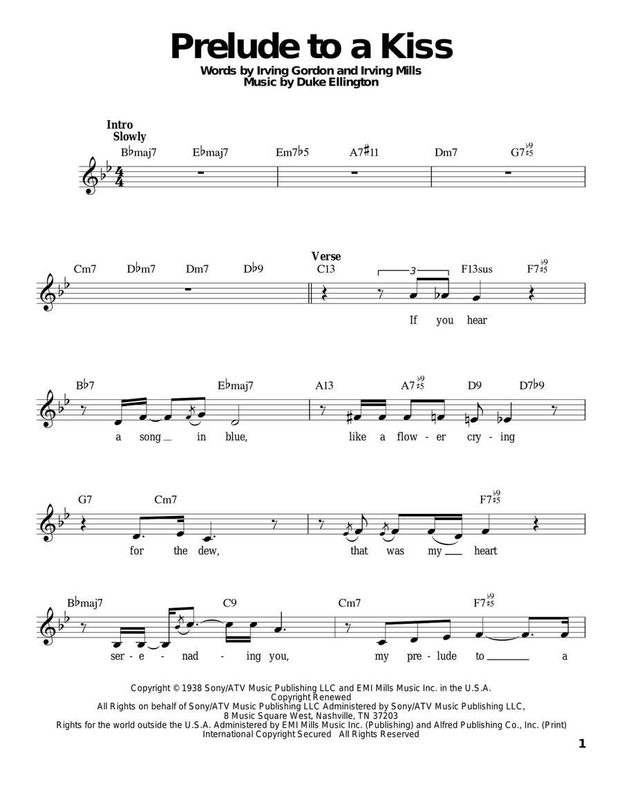 Prelude To A Kiss