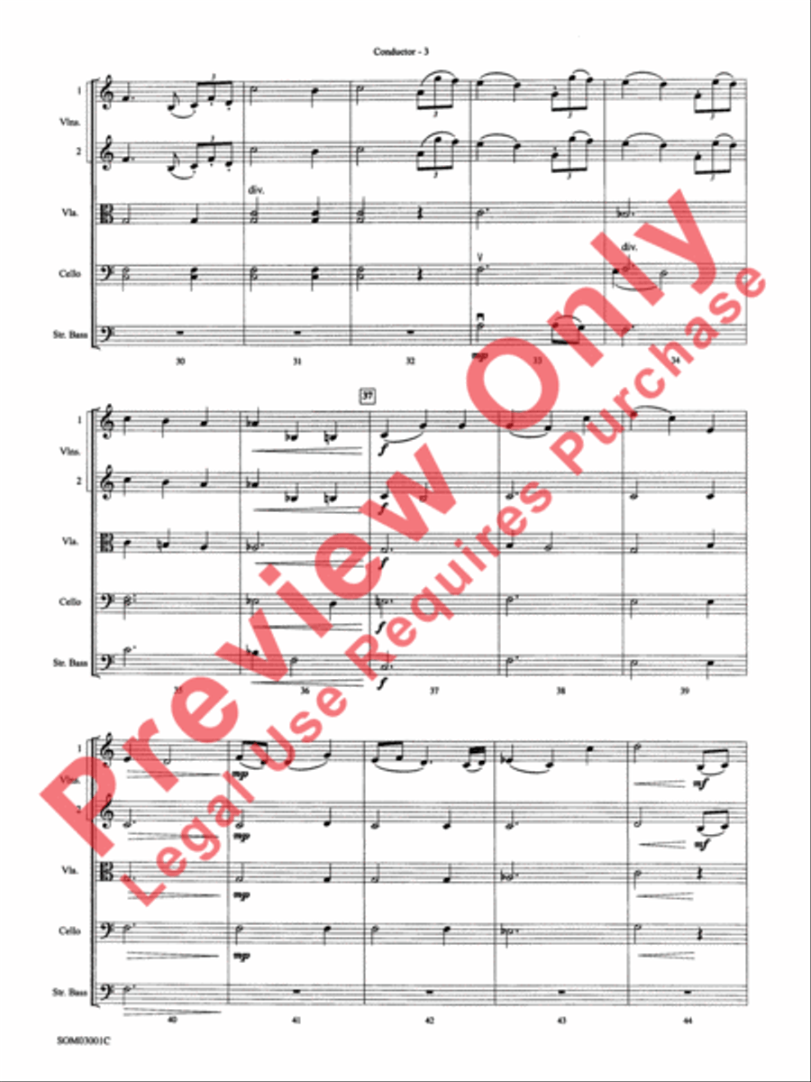 Harry's Wondrous World (from Harry Potter and the Chamber of Secrets) String Orchestra scores gallery preview page 6