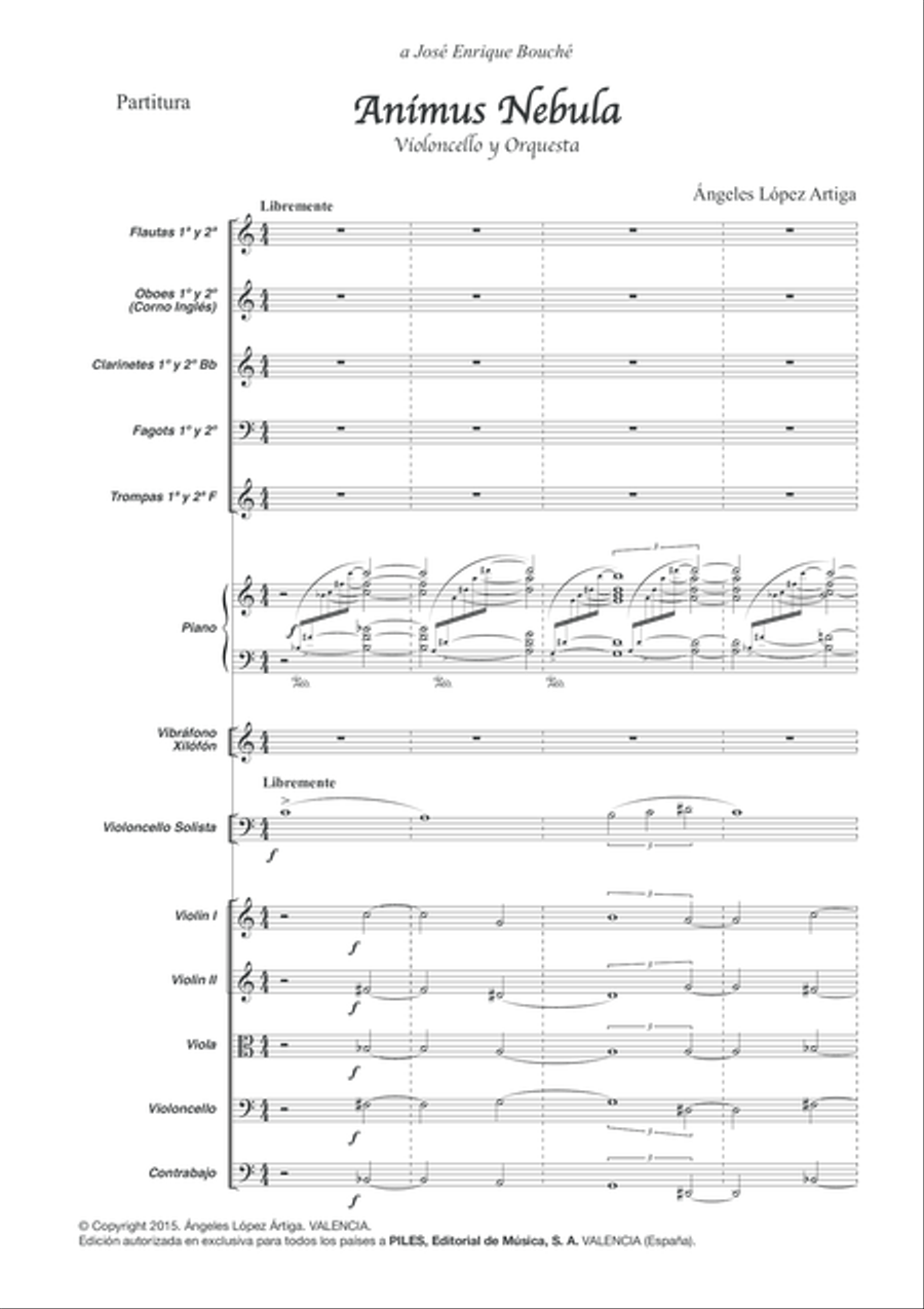 Animus Nebula Animus Nebula Orchestra scores gallery preview page 2