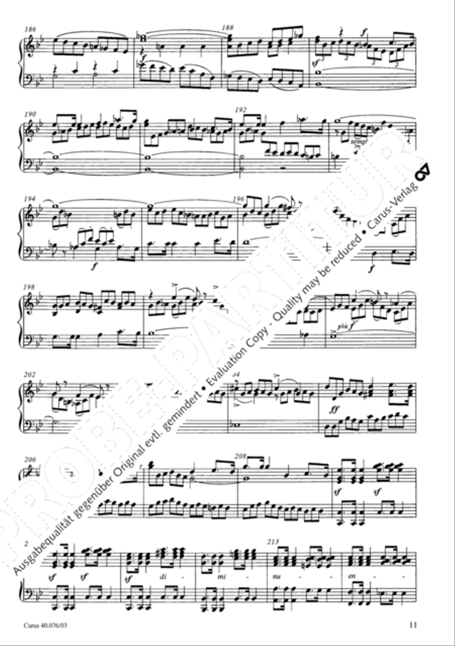 Hymn of Praise, MWV A 18 SSAATB scores gallery preview page 12