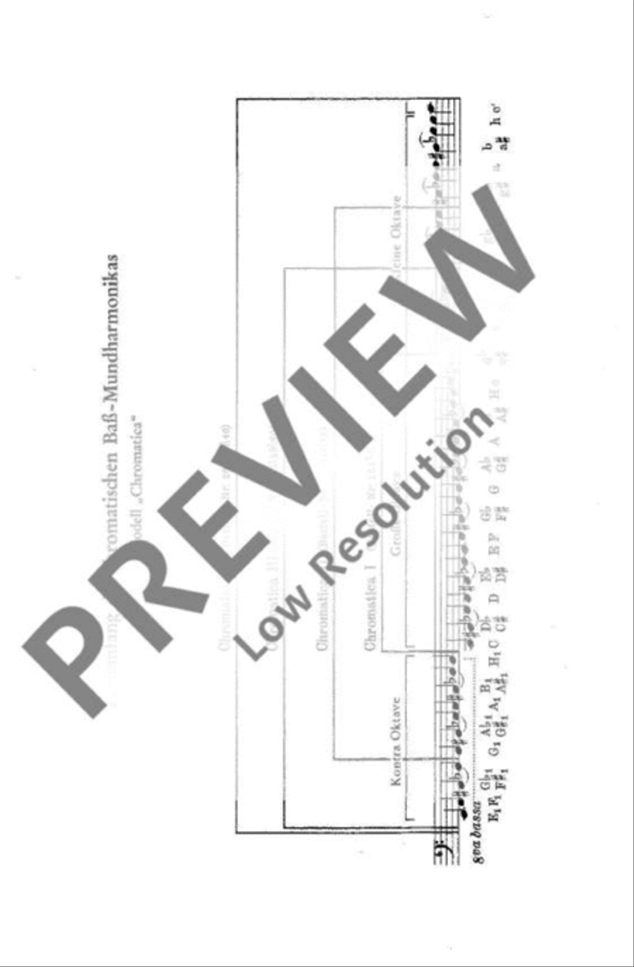 Schule für die Hohner Bass-Mundharmonika Harp scores gallery preview page 5
