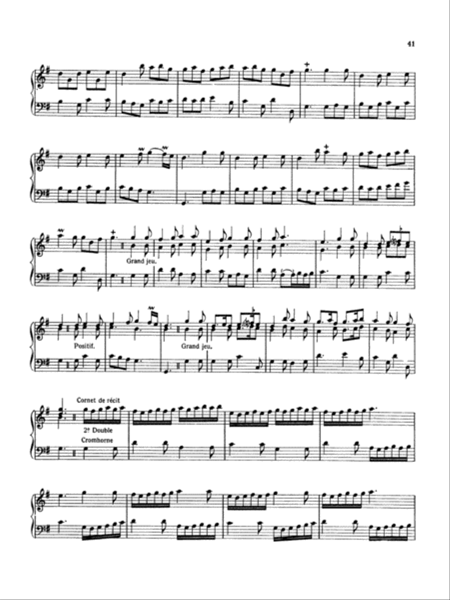 Daquin: Noels Daquin: Noels Organ scores gallery preview page 2