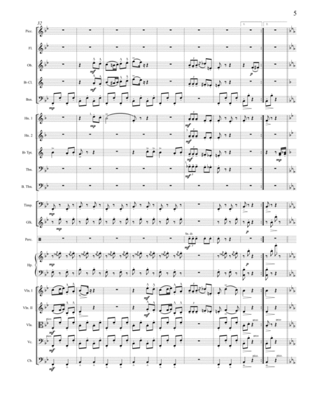 F. Liszt — Galop in B-Flat Major (S.478), Orchestrated by A. Leytush - Score Only image number null
