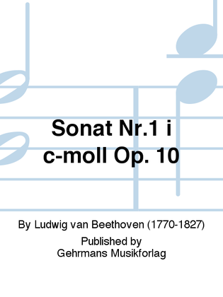 Sonat Nr.1 i c-moll Op. 10