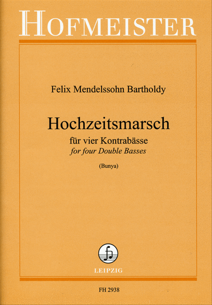 Hochzeitsmarsch Double Bass scores gallery preview page 1