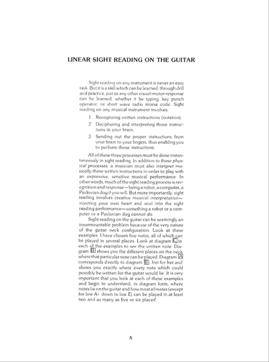 Sight Reading for the Contemporary Guitarist Guitar scores gallery preview page 6