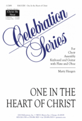 Book cover for One in the Heart of Christ - Instrument edition