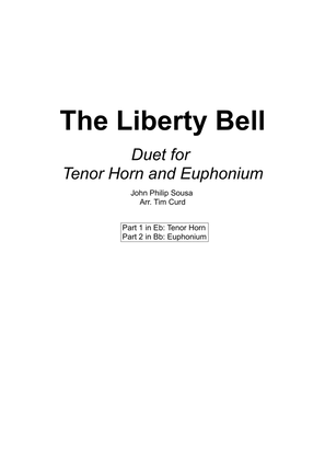 The Liberty Bell. Duet for Tenor Horn and Euphonium